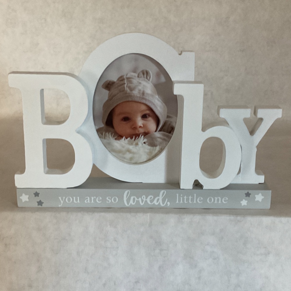 White Baby Photo Frame